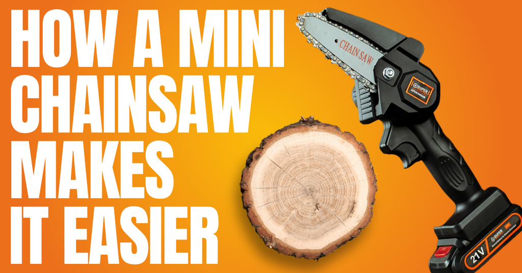 DIY Treehouse Building: How a Mini Chainsaw Makes It Easier
