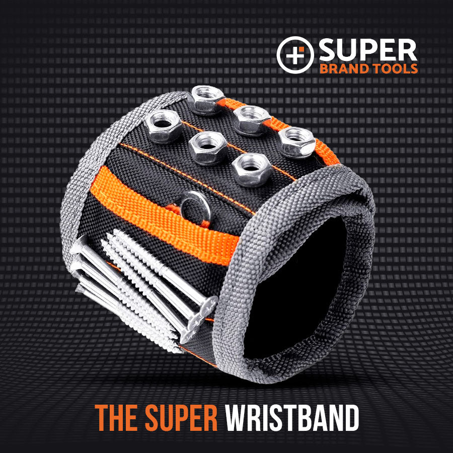 Super Wristband - The Magnetic Tool Belt For Your Wrist! BUY 1,BUY 2,BUY 4,BUY 5 + 1 FREE