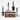 SuperGardenToolkit - 4 Piece Compact Tool Kit for Digging, Planting, and Gardening