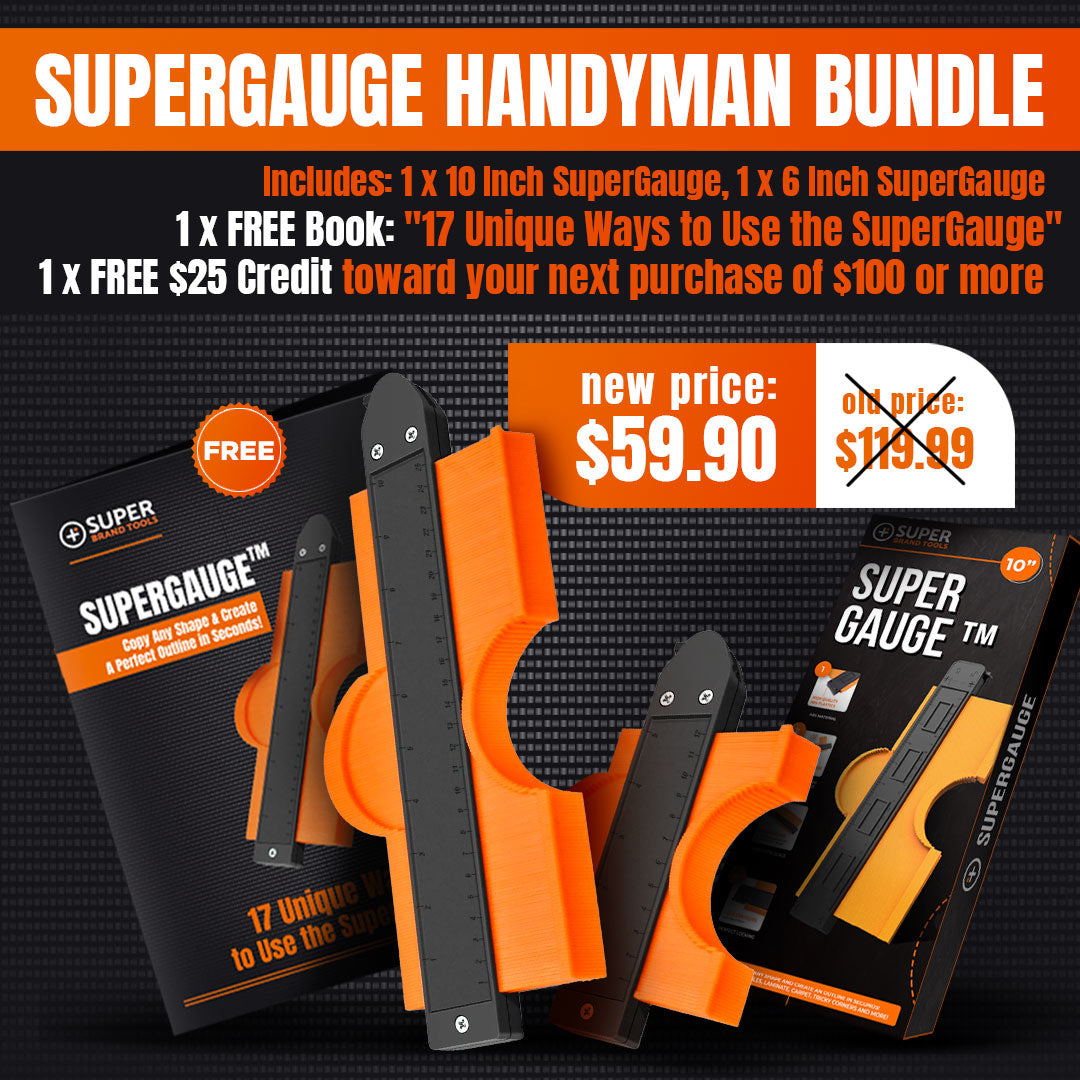 SuperGauge™ "Handyman" Bundle (6 Inch Gauge + 10 Inch Gauge)
